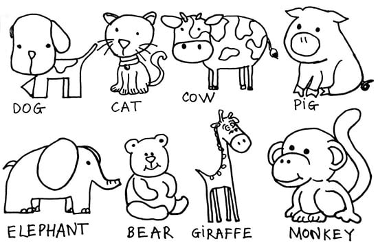 Como Desenhar Animais: 20 Desenhos Fáceis Passo-a-Passo eBook