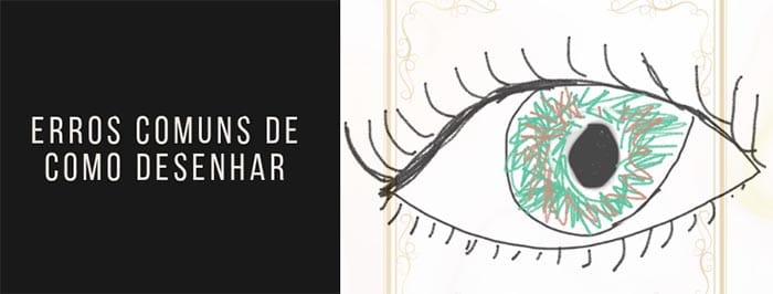 TUTORIAL Olhos Erros Comuns ao Desenhar Olhos, e Como Corrigir 