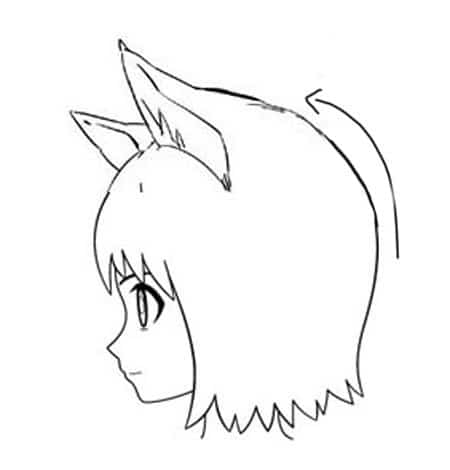 Vamos desenhar um personagem com orelhas de animais!