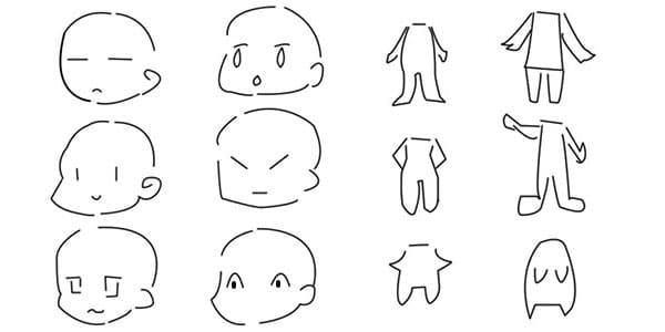 Como desenhar personagens Chibi - #3 - Cabelo 