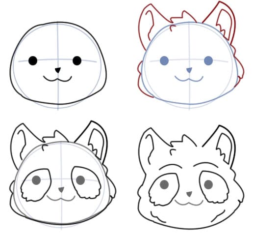 como desenhar animais fofos