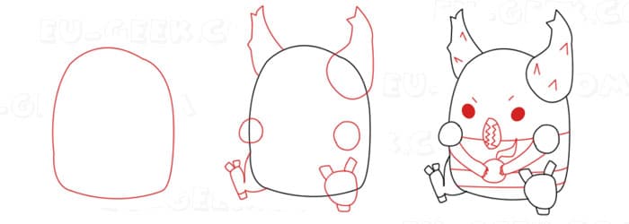 Desenhando com Lápis -  desenhos-faceis.html Descrição Talvez o desenho para desenhar mais fácil  dos Pokémons seja o Pikachu Pikachu é o mais famoso Pokémon da Nintendo.  Ele apareceu pela primeira vez no