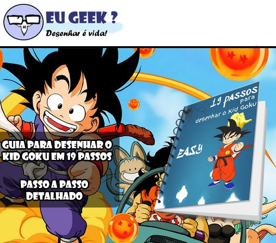 Ebook - Aprenda a Desenhar Dragon Ball em 5 Passos - VCdesenhos